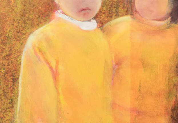 Brief Apricity - painting by Sophia Rosenthal