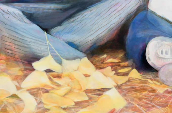 Golden Hour - painting by Sophia Rosenthal