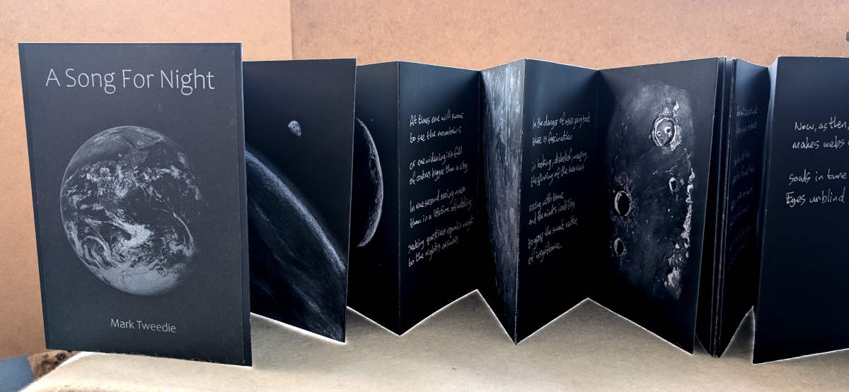 A Song For Night artist's book